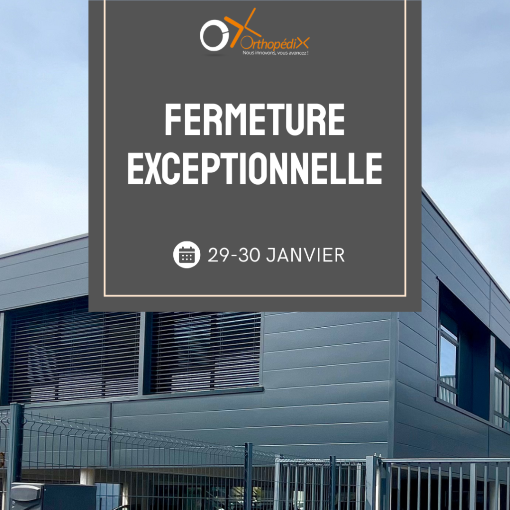 Fermeture Exceptionnelle 29 30janv 2026